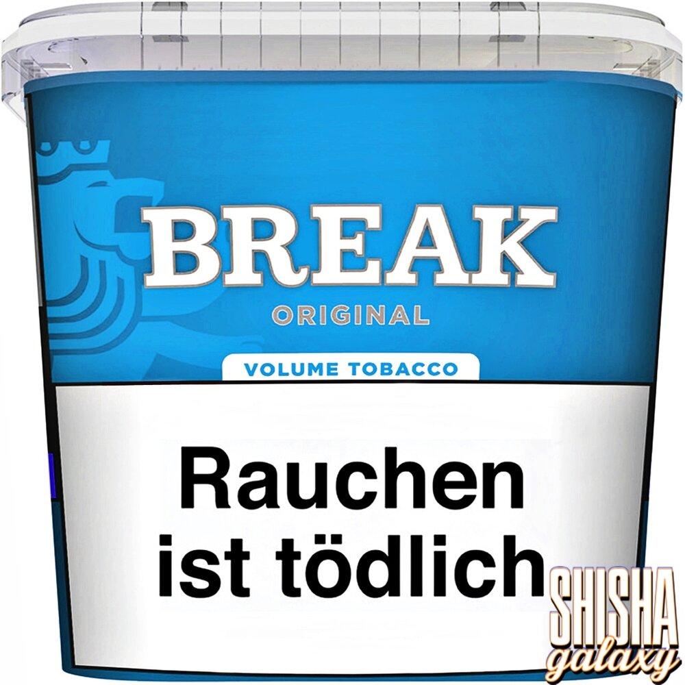 Break Break - Original Blue - Volumentabak / Stopftabak - Box - 215g Break Break - Original Blue - Volumentabak / Stopftabak - Box - 215g