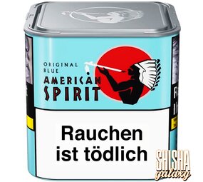 American Spirit Original Blue - Feinschnitttabak - Dose - 80g American Spirit Original Blue - Feinschnitttabak - Dose - 80g