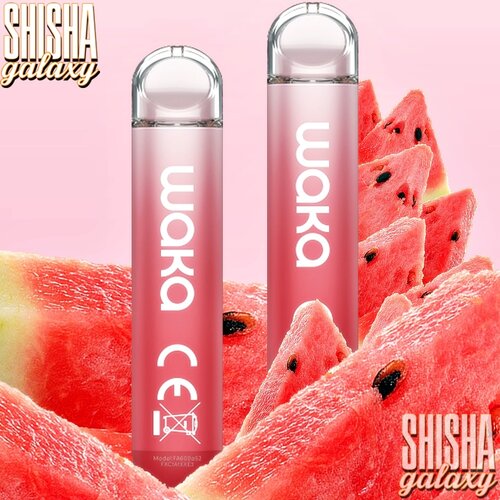 Waka Waka Vape - Watermelon Chill - "SoREAL Edition" - Einweg E-Shisha - 600 Züge / Nikotin 18 mg