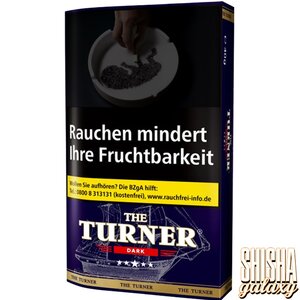 The Turner Dark - Zware Shag - Feinschnitttabak - Pouch - 40g
