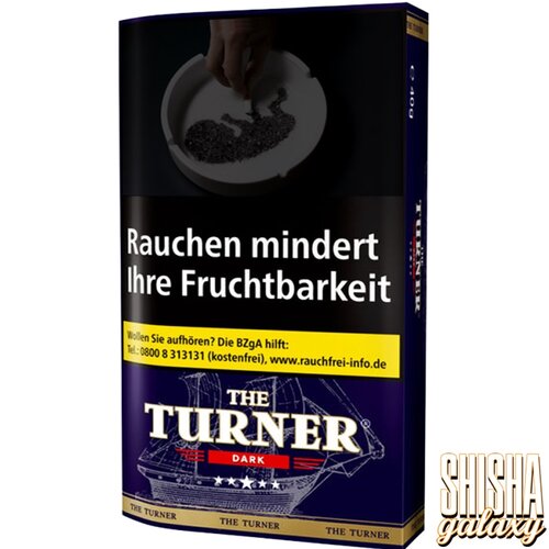 The Turner The Turner - Dark - Zware Shag - Feinschnitttabak - Pouch - 40g