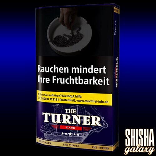 The Turner The Turner - Dark - Zware Shag - Feinschnitttabak - Pouch - 40g