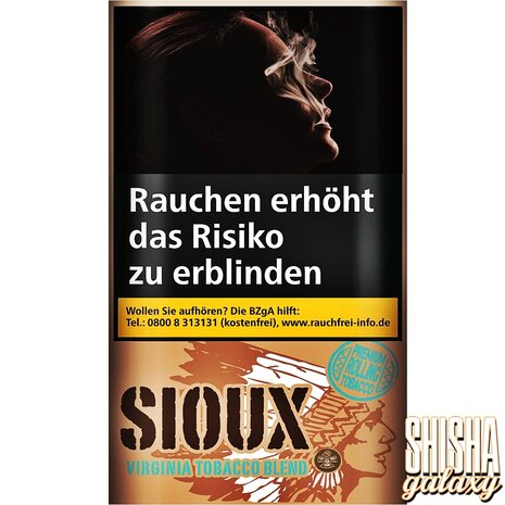 Sioux Sioux - Blue - Virginia - Feinschnitttabak - Pouch - 30g Sioux Sioux - Blue - Virginia - Feinschnitttabak - Pouch - 30g