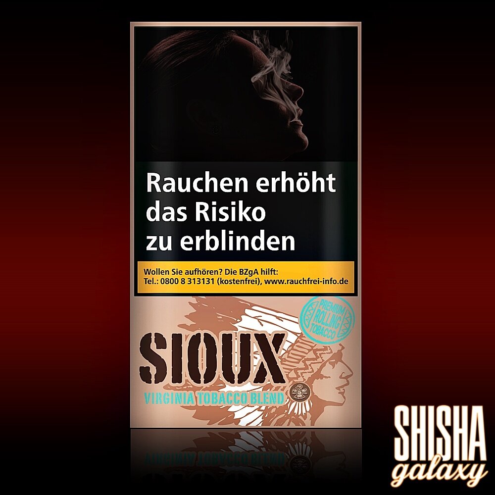 Sioux Sioux - Blue - Virginia - Feinschnitttabak - Pouch - 30g Sioux Sioux - Blue - Virginia - Feinschnitttabak - Pouch - 30g