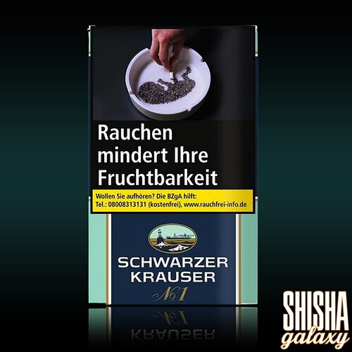 Unitas Unitas - Schwarzer Krauser - No 1 - Feinschnitttabak - Pouch - 30g