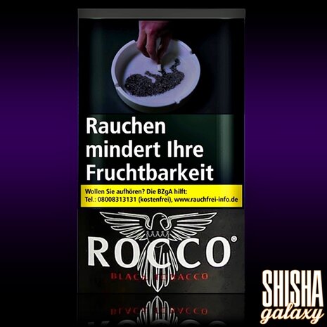Rocco Rocco - Black Tobacco - Feinschnitttabak - Pouch - 38g Rocco Rocco - Black Tobacco - Feinschnitttabak - Pouch - 38g