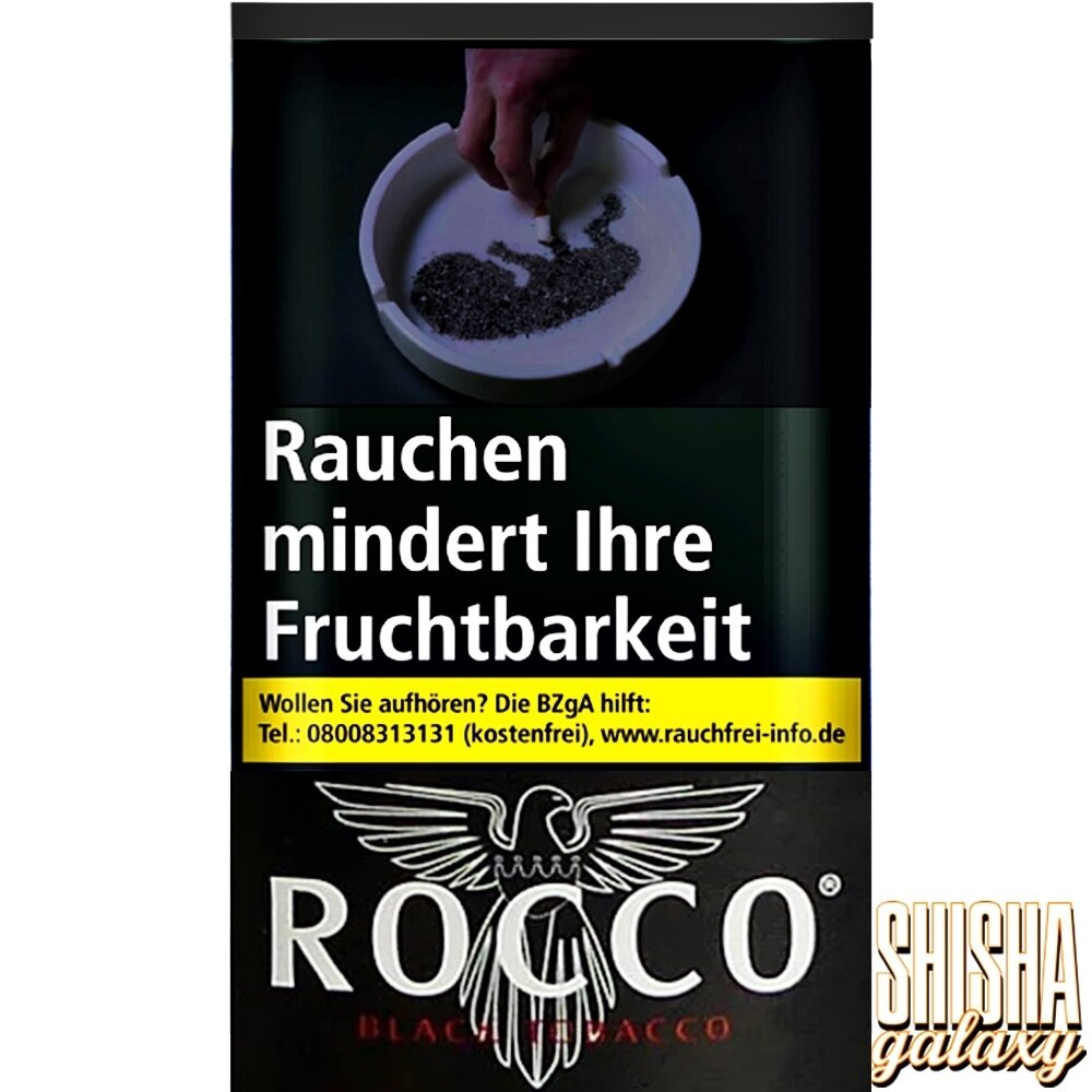 Rocco Rocco - Black Tobacco - Feinschnitttabak - Pouch - 38g Rocco Rocco - Black Tobacco - Feinschnitttabak - Pouch - 38g