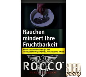 Rocco Black Tobacco - Feinschnitttabak - Pouch - 38g Rocco Black Tobacco - Feinschnitttabak - Pouch - 38g