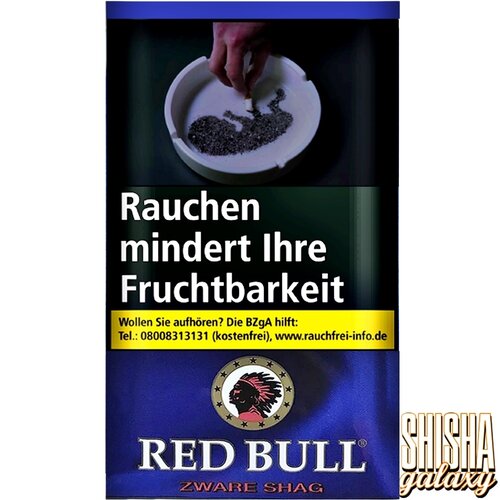 Red Bull Poeschl Zware Shag - Feinschnitttabak - Pouch - 40g