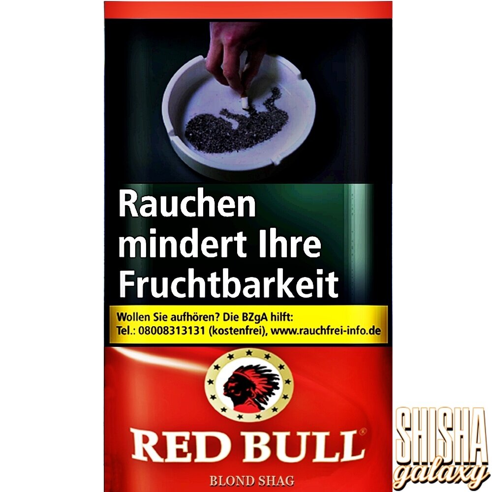 Red Bull Poeschl Red Bull - Blond Shag - Feinschnitttabak - Pouch - 40g