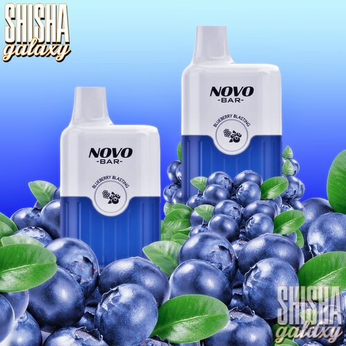Smok Smok Vape - Novo Bar - Blueberry Blasting - Einweg E-Shisha - 600 Züge / Nikotin 20 mg