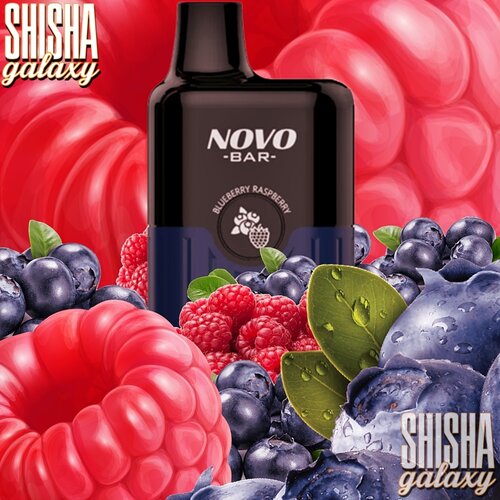 Smok Smok Vape - Novo Bar - Blueberry Raspberry - Einweg E-Shisha - 600 Züge / Nikotin 20 mg