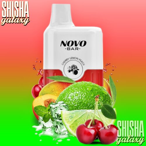 Smok Smok Vape - Novo Bar - Cherry Lemon Peach - Einweg E-Shisha - 600 Züge / Nikotin 20 mg