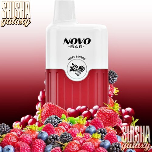 Smok Smok Vape - Novo Bar - Mixed Berries - Einweg E-Shisha - 600 Züge / Nikotin 20 mg