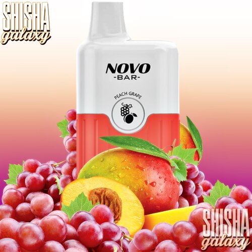 Smok Smok Vape - Novo Bar - Peach Grape - Einweg E-Shisha - 600 Züge / Nikotin 20 mg
