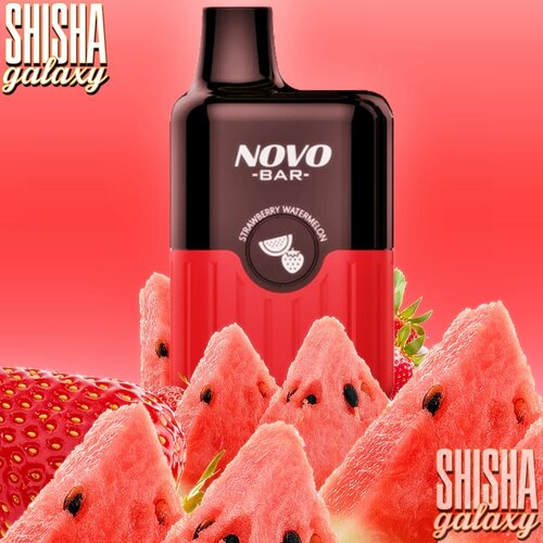 Smok Smok Vape - Novo Bar - Strawberry Watermelon - Einweg E-Shisha - 600 Züge / Nikotin 20 mg