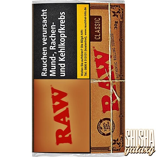 Raw Raw - Authentic Classic - Feinschnitttabak - Pouch - 30g