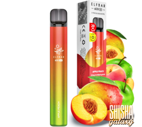 Elf Bar 600 V2 Apple Peach - 600 Züge / Nikotin 20 mg Elf Bar 600 V2 Apple Peach - 600 Züge / Nikotin 20 mg