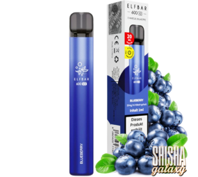 Elf Bar 600 V2 Blueberry - 600 Züge / Nikotin 20 mg