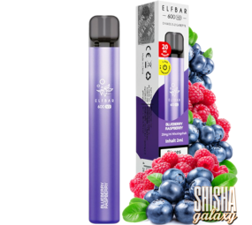 Elf Bar 600 V2 Blueberry Raspberry - 600 Züge / Nikotin 20 mg Elf Bar 600 V2 Blueberry Raspberry - 600 Züge / Nikotin 20 mg
