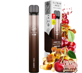 Elf Bar 600 V2 Cherry Cola - 600 Züge / Nikotin 20 mg Elf Bar 600 V2 Cherry Cola - 600 Züge / Nikotin 20 mg