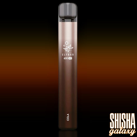 Elf Bar 600 V2 Elfbar 600 V2 - Cola - 600 Züge / Nikotin 20 mg - Einweg E-Zigarette Elf Bar 600 V2 Elfbar 600 V2 - Cola - 600 Züge / Nikotin 20 mg - Einweg E-Zigarette