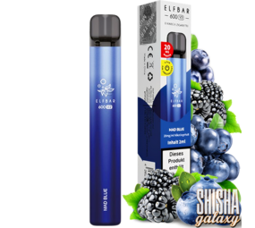 Elf Bar 600 V2 Mad Blue - 600 Züge / Nikotin 20 mg