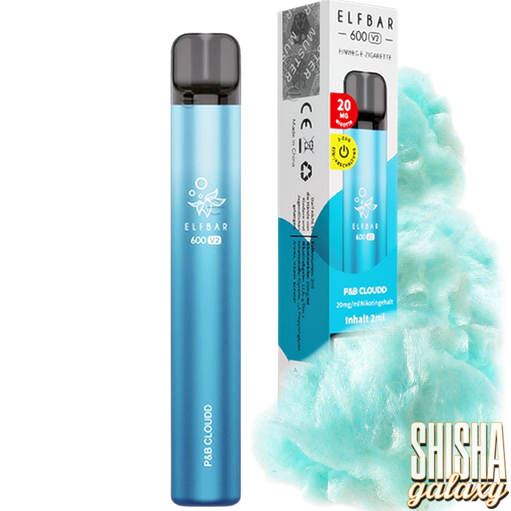 Elf Bar 600 V2 Elfbar 600 V2 - P&B Cloud - 600 Züge / Nikotin 20 mg - Einweg E-Zigarette Elf Bar 600 V2 Elfbar 600 V2 - P&B Cloud - 600 Züge / Nikotin 20 mg - Einweg E-Zigarette