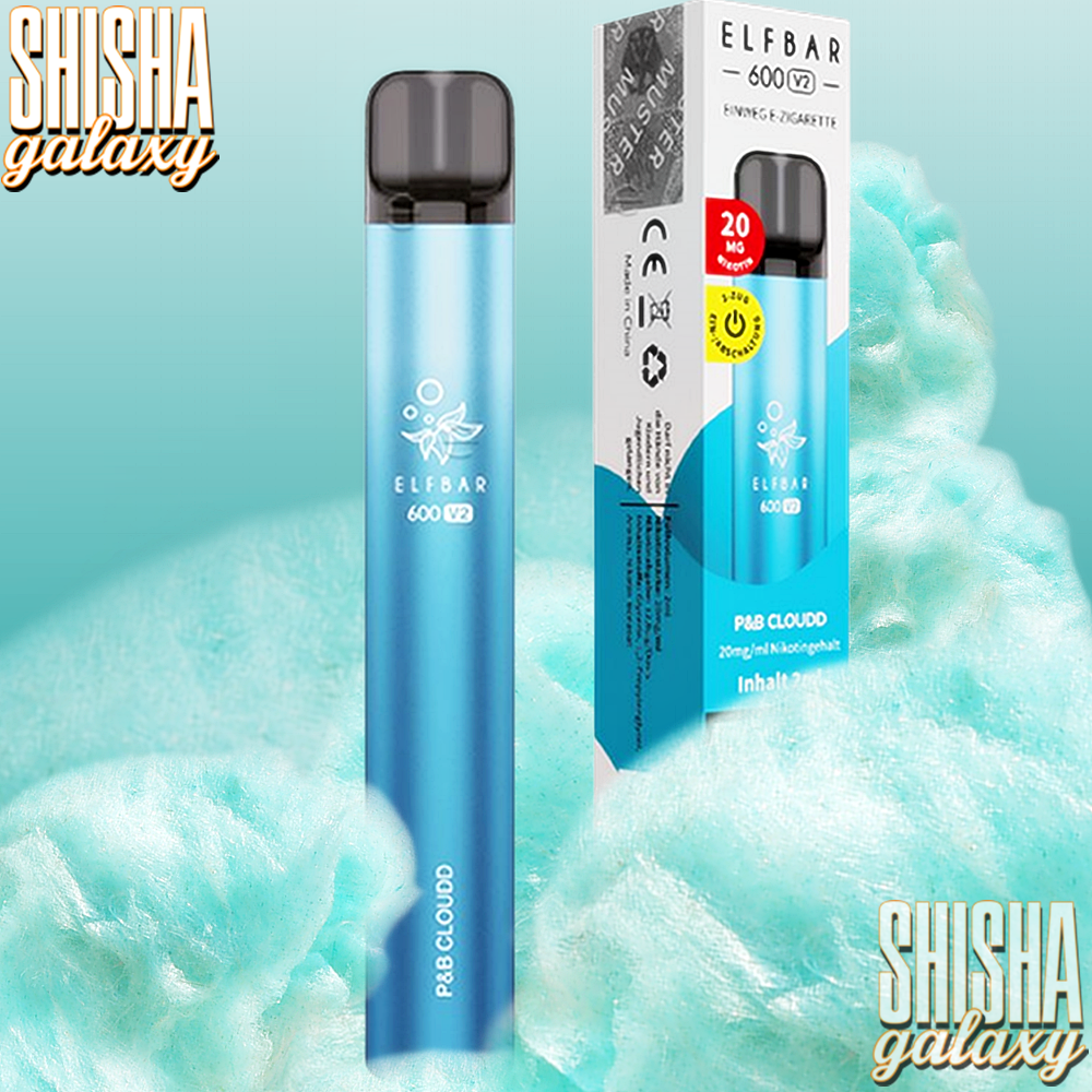 Elf Bar 600 V2 Elfbar 600 V2 - P&B Cloud - 600 Züge / Nikotin 20 mg - Einweg E-Zigarette Elf Bar 600 V2 Elfbar 600 V2 - P&B Cloud - 600 Züge / Nikotin 20 mg - Einweg E-Zigarette