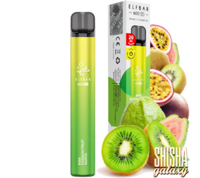 Elf Bar 600 V2 Kiwi Passion Fruit Guava - 600 Züge / Nikotin 20 mg Elf Bar 600 V2 Kiwi Passion Fruit Guava - 600 Züge / Nikotin 20 mg