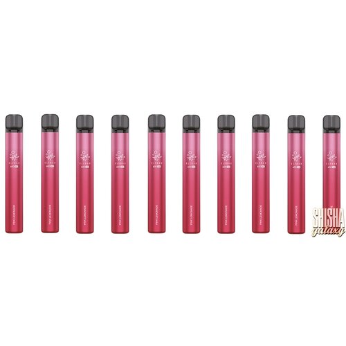 Elf Bar 600 V2 Elf Bar V2 - Pink Lemonade - 10er Packung / Display (Sparset) - Einweg E-Shisha - 600 Züge / Nikotin 20 mg