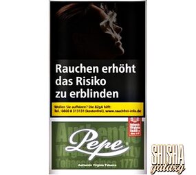 Pepe Rich Green - Feinschnitttabak - Pouch - 30g Pepe Rich Green - Feinschnitttabak - Pouch - 30g