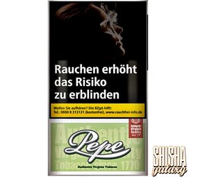 Pepe Bright Green - Feinschnitttabak - Pouch - 30g Pepe Bright Green - Feinschnitttabak - Pouch - 30g