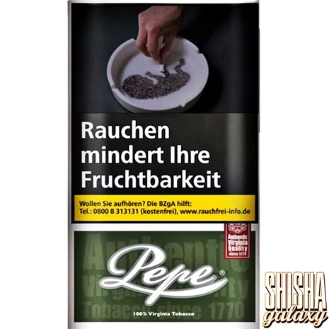 Pepe Pepe - Dark Green - Feinschnitttabak - Pouch - 30g Pepe Pepe - Dark Green - Feinschnitttabak - Pouch - 30g