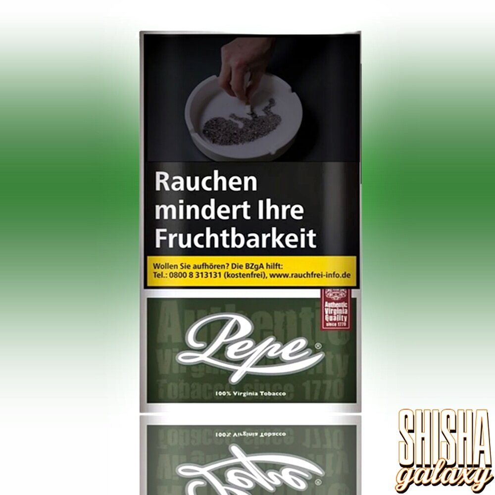 Pepe Pepe - Dark Green - Feinschnitttabak - Pouch - 30g Pepe Pepe - Dark Green - Feinschnitttabak - Pouch - 30g
