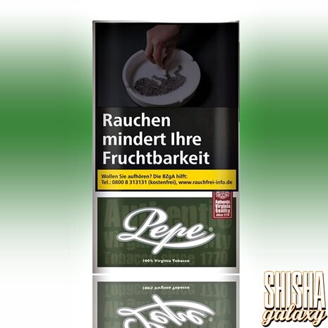 Pepe Pepe - Dark Green - Feinschnitttabak - Pouch - 30g Pepe Pepe - Dark Green - Feinschnitttabak - Pouch - 30g