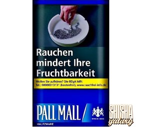 Pall Mall Blau - Halfzware - Feinschnitttabak - Pouch - 30g Pall Mall Blau - Halfzware - Feinschnitttabak - Pouch - 30g