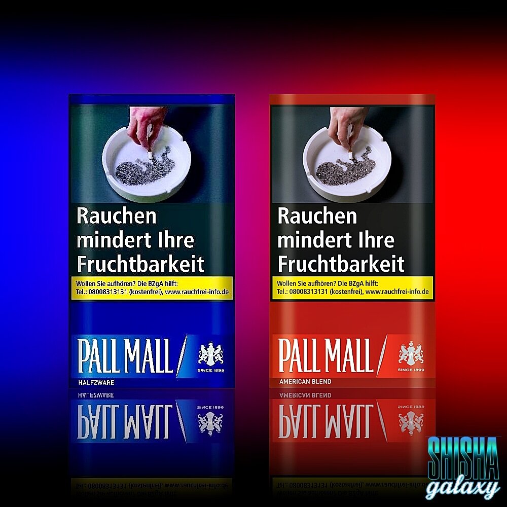 Pall Mall Pall Mall - Blau - Halfzware - Feinschnitttabak - Pouch - 30g Pall Mall Pall Mall - Blau - Halfzware - Feinschnitttabak - Pouch - 30g