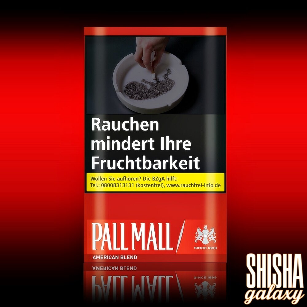 Pall Mall Pall Mall - Rot - American Blend - Feinschnitttabak - Pouch - 30g Pall Mall Pall Mall - Rot - American Blend - Feinschnitttabak - Pouch - 30g