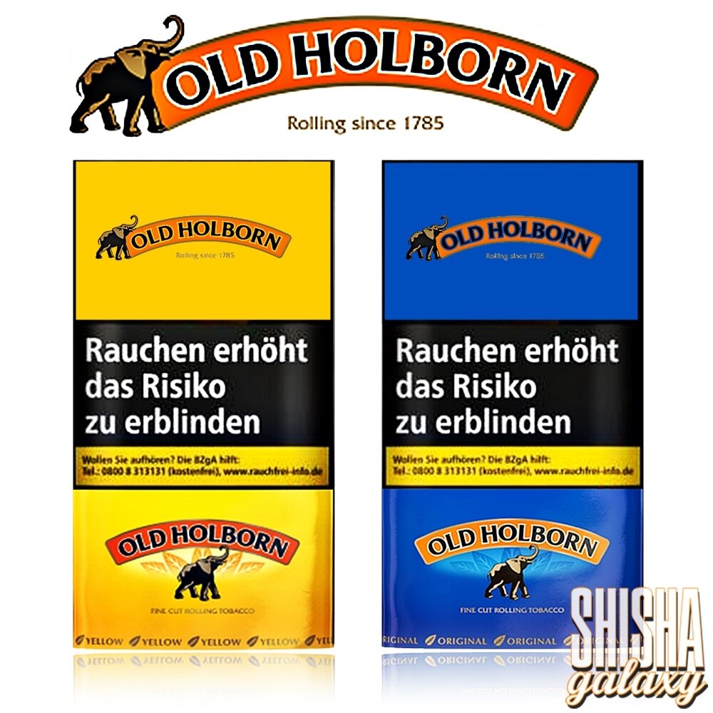 Old Holborn Old Holborn - Yellow - Feinschnitttabak - Pouch - 30g Old Holborn Old Holborn - Yellow - Feinschnitttabak - Pouch - 30g