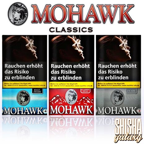 Mohawk Mohawk - Red - Classic Shag - Feinschnitttabak - Pouch - 30g Mohawk Mohawk - Red - Classic Shag - Feinschnitttabak - Pouch - 30g