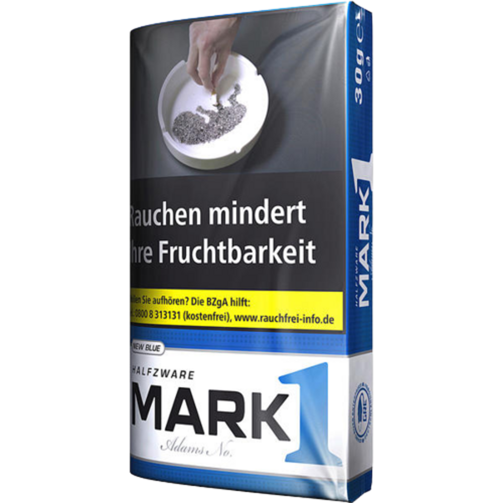 Mark Adams No. 1 Mark Adams No.1 - New Blue - Halfzware - Feinschnitttabak - Pouch - 30g