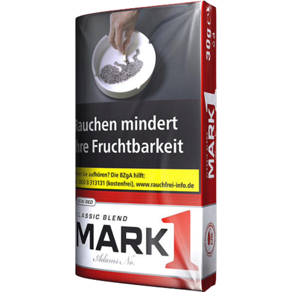 Mark Adams No. 1 Mark Adams No.1 - New Red - Classic Blend - Feinschnitttabak - Pouch - 30g