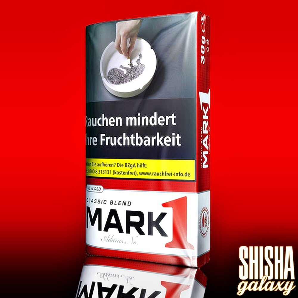 Mark Adams No. 1 Mark Adams No.1 - New Red - Classic Blend - Feinschnitttabak - Pouch - 30g