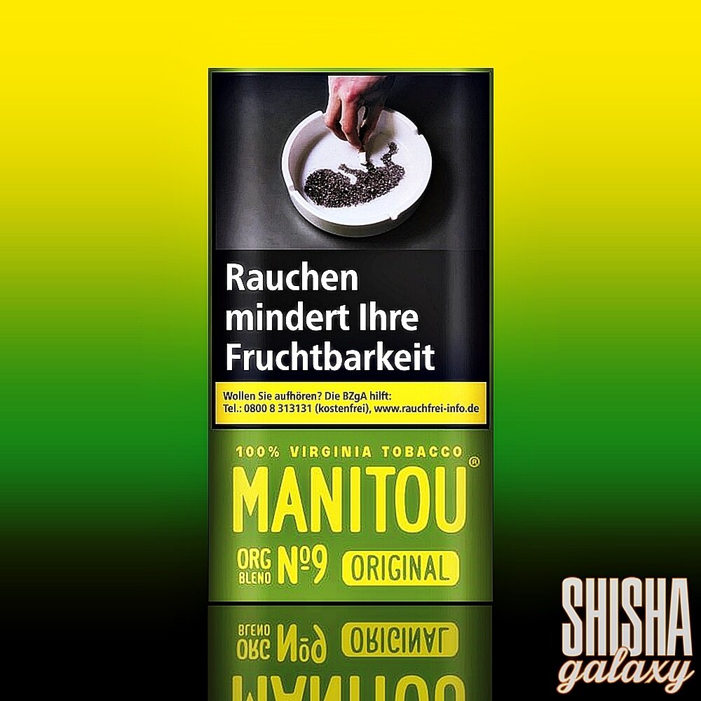 Manitou Manitou - Org. Blend - Green No.9 - Feinschnitttabak - Pouch - 30g Manitou Manitou - Org. Blend - Green No.9 - Feinschnitttabak - Pouch - 30g