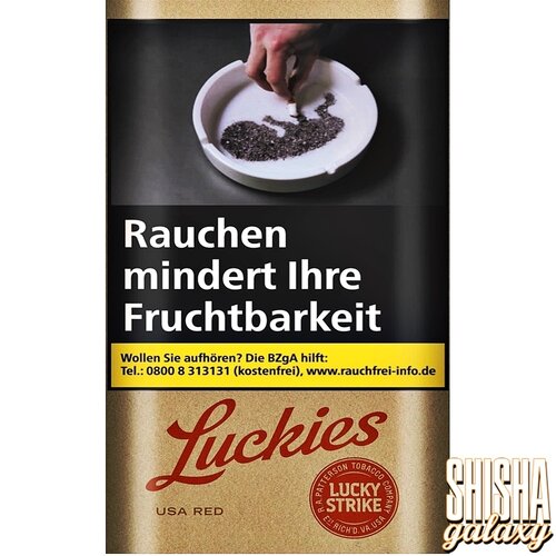 Lucky Strike Lucky Strike - Origins - USA Red - Feinschnitttabak - Pouch - 30g