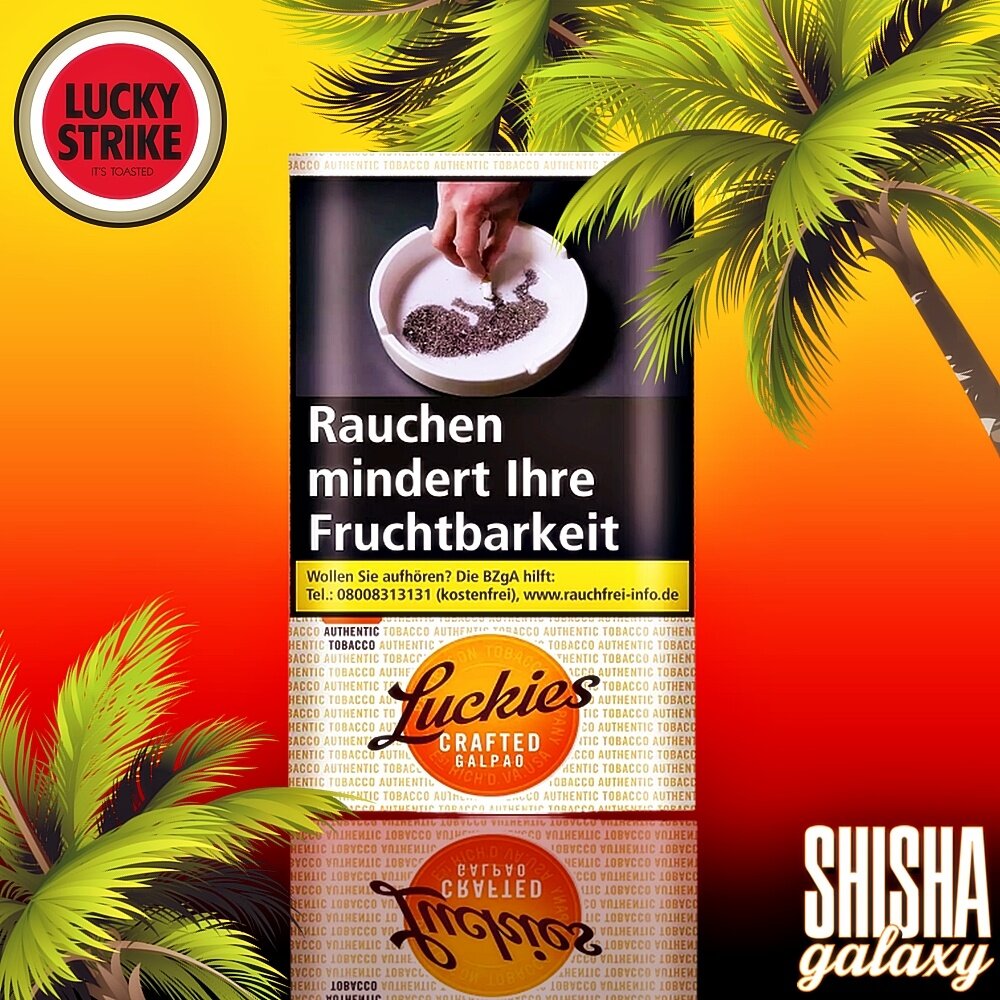 Lucky Strike Lucky Strike - Crafted Galpao - Feinschnitttabak - Pouch - 30g Lucky Strike Lucky Strike - Crafted Galpao - Feinschnitttabak - Pouch - 30g