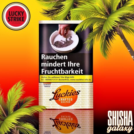 Lucky Strike Lucky Strike - Crafted Galpao - Feinschnitttabak - Pouch - 30g Lucky Strike Lucky Strike - Crafted Galpao - Feinschnitttabak - Pouch - 30g