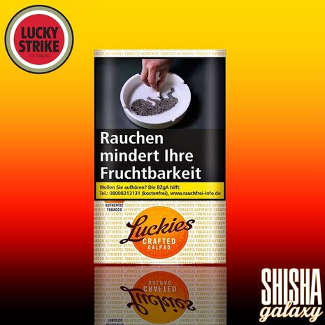 Lucky Strike Lucky Strike - Crafted Galpao - Feinschnitttabak - Pouch - 30g Lucky Strike Lucky Strike - Crafted Galpao - Feinschnitttabak - Pouch - 30g