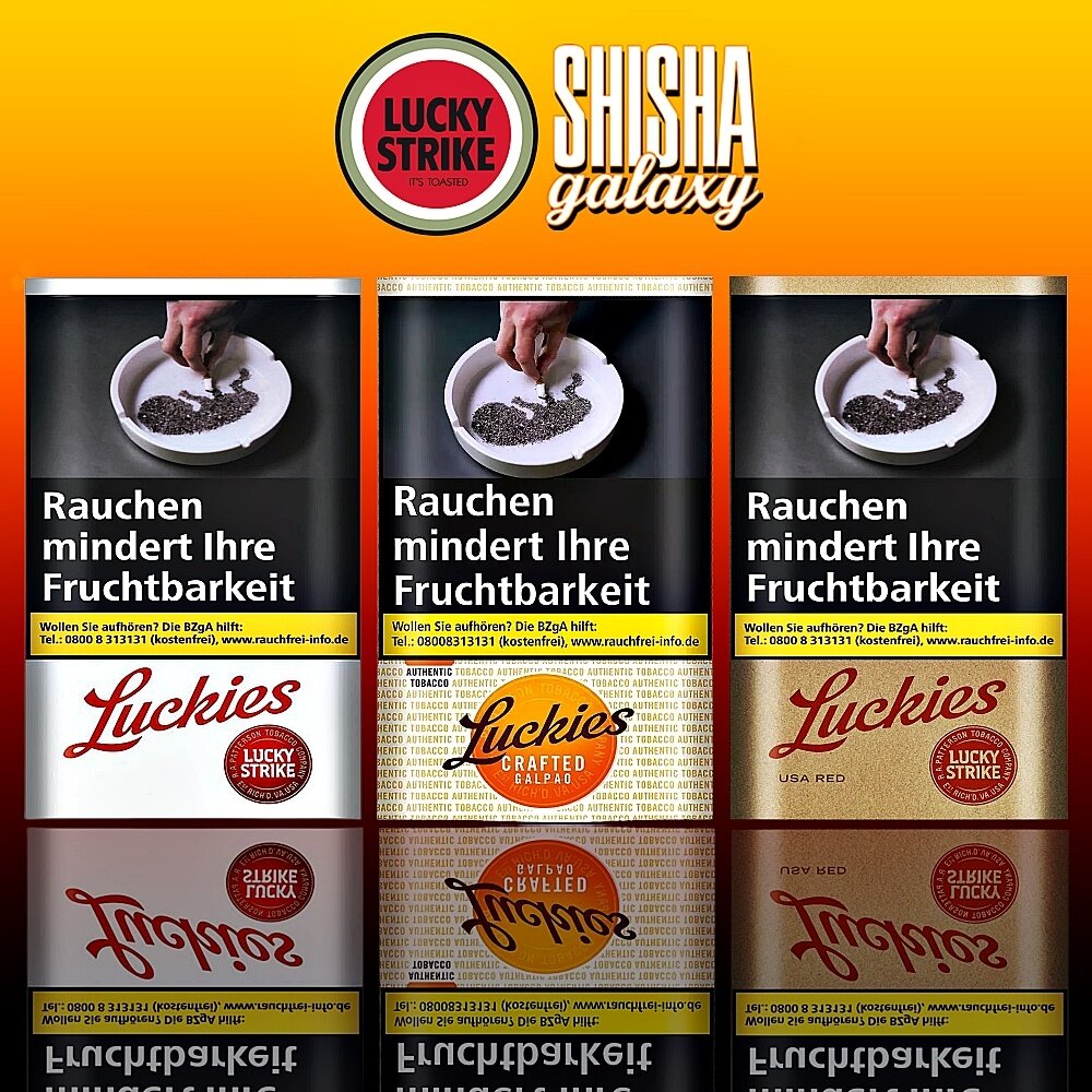 Lucky Strike Lucky Strike - Original Red - Feinschnitttabak - Pouch - 30g Lucky Strike Lucky Strike - Original Red - Feinschnitttabak - Pouch - 30g